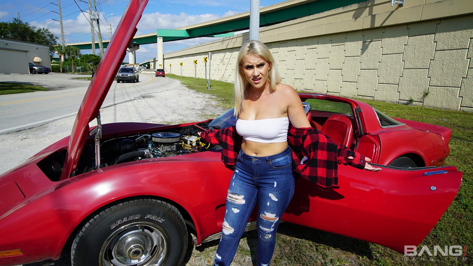 Indica Monroe Gets Her Engine Checked Out