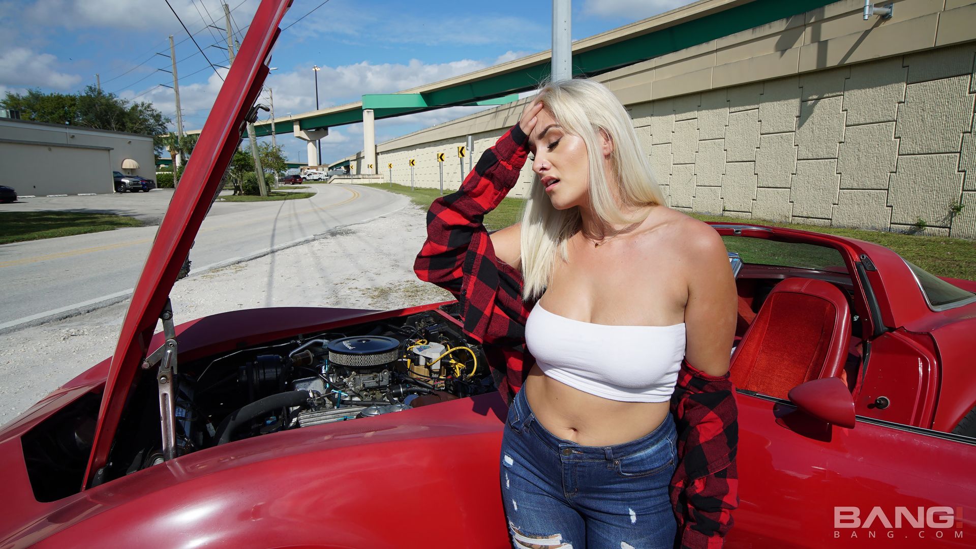 Indica Monroe Gets Her Engine Checked Out