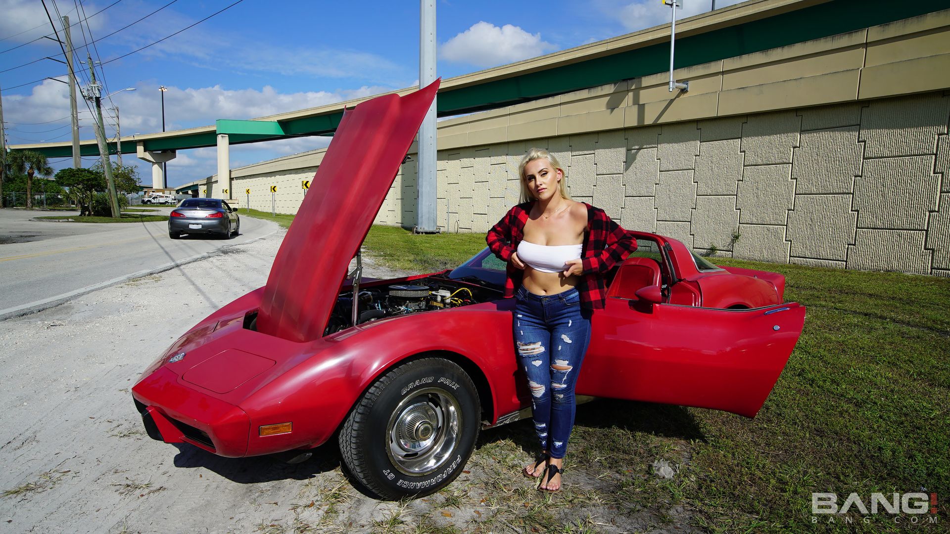 Indica Monroe Gets Her Engine Checked Out