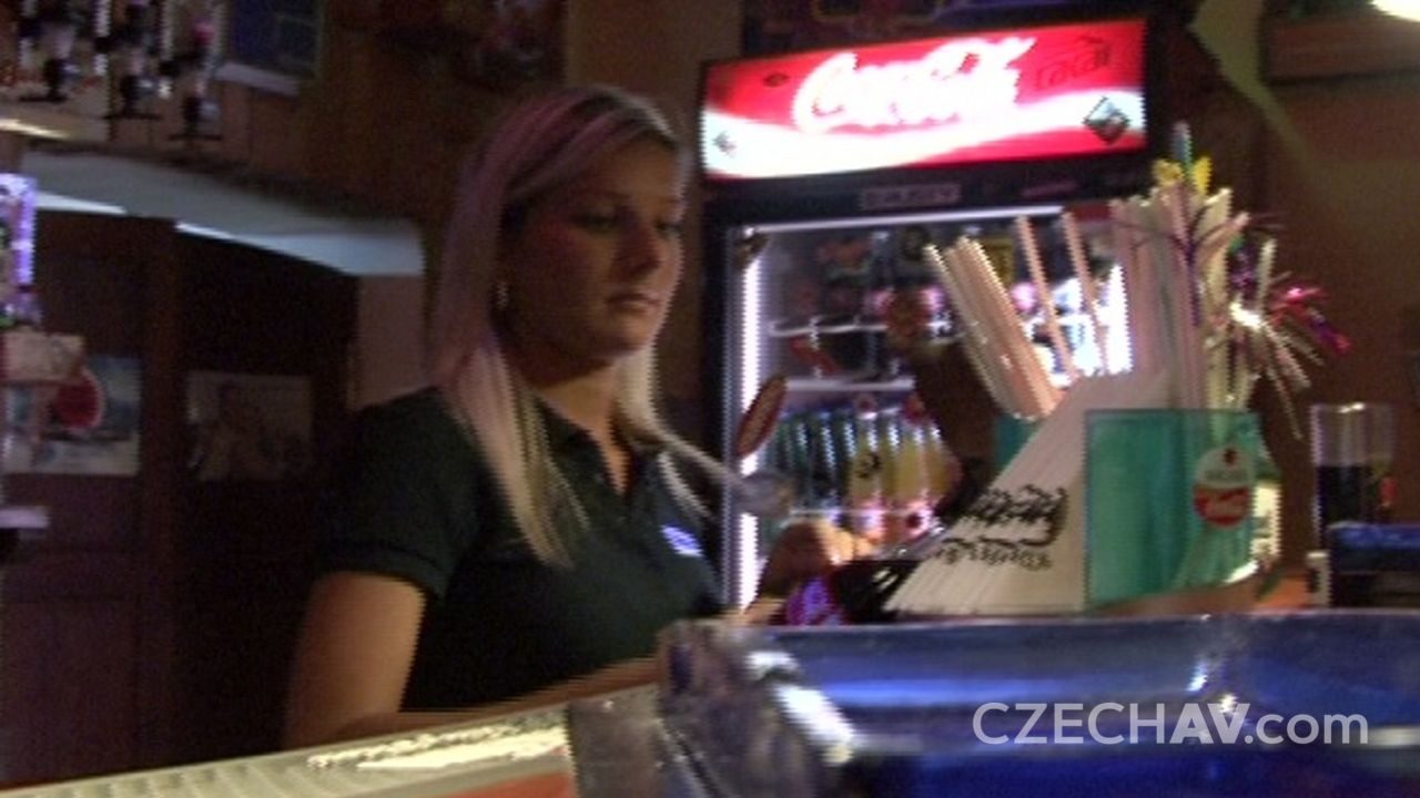 Gorgeous bartender