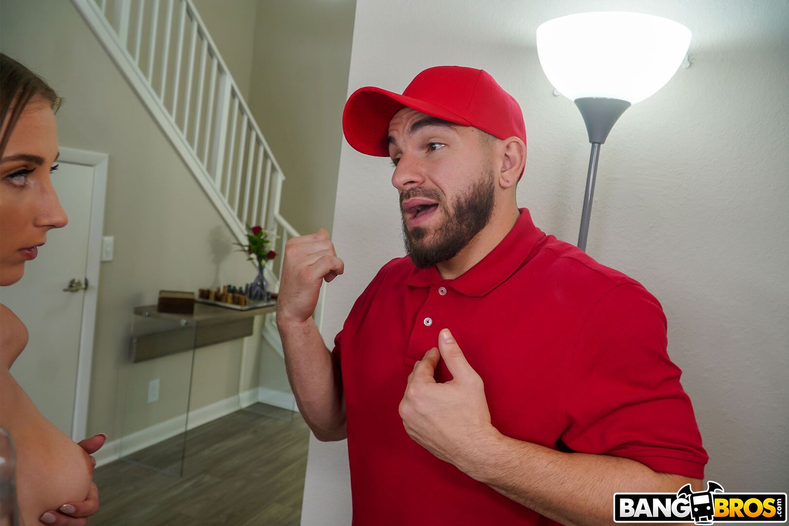 Pizza Guy Caught in 4K