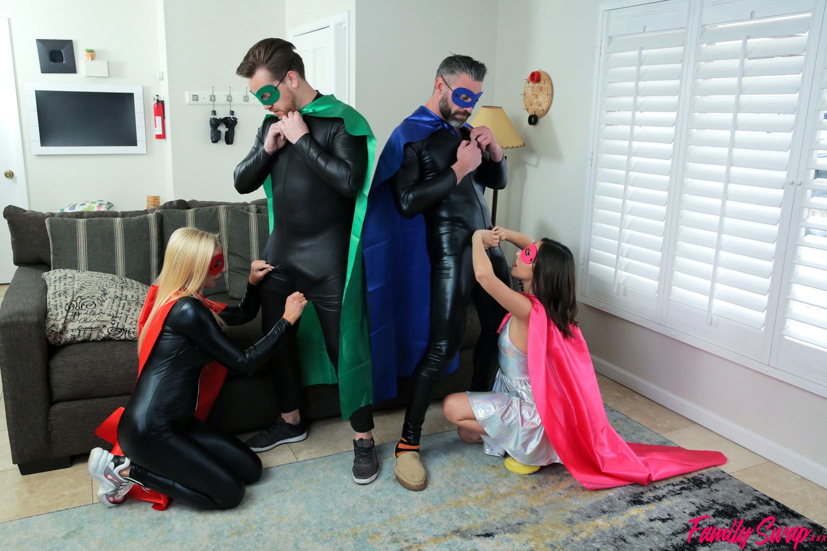 When My Swap Family Does A Super Hero Event - S3:E1