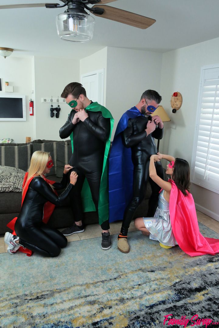 When My Swap Family Does A Super Hero Event - S3:E1