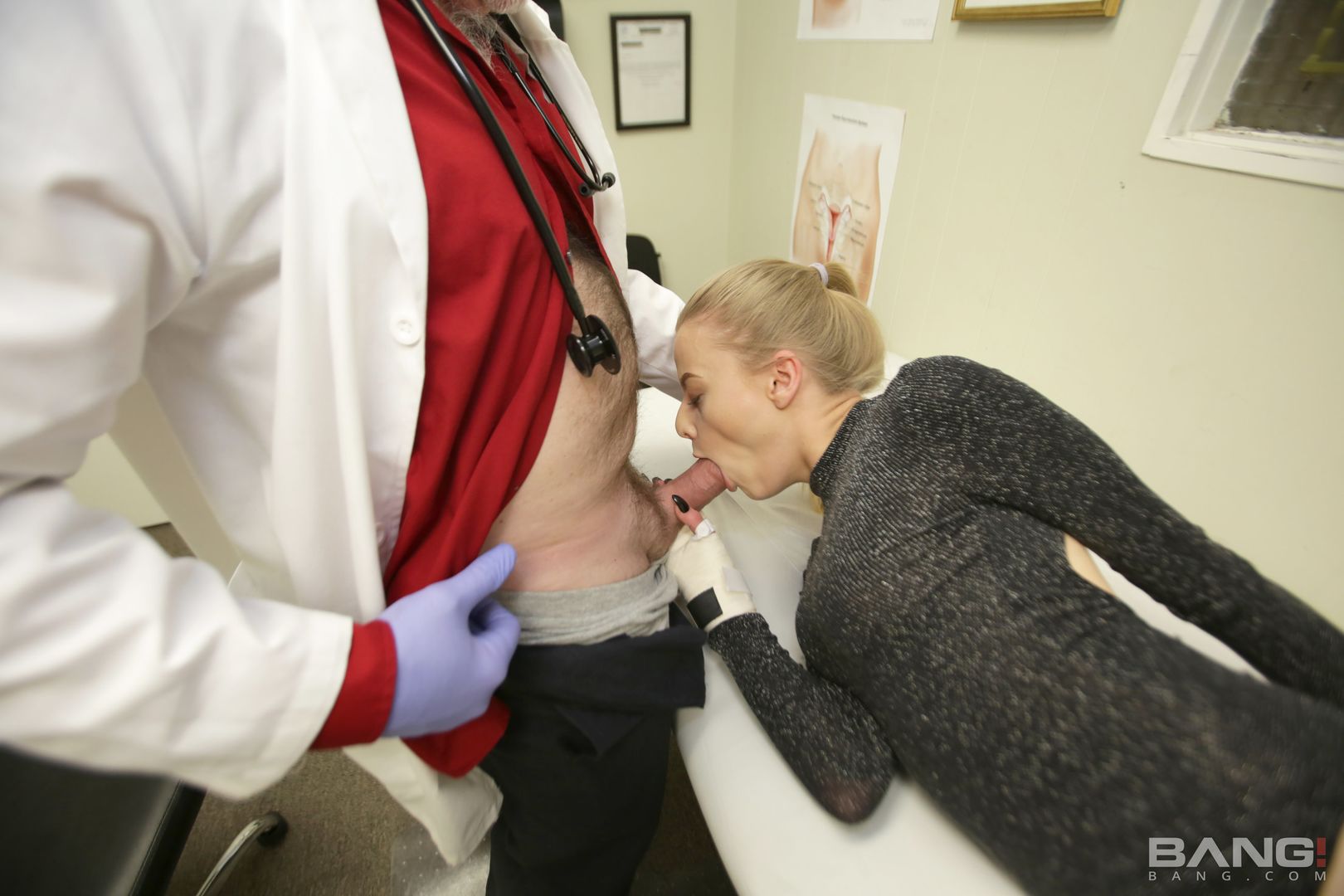 Paris White Is A Cutie Gymnast That Gets An Internal Exam From Her Doc!
