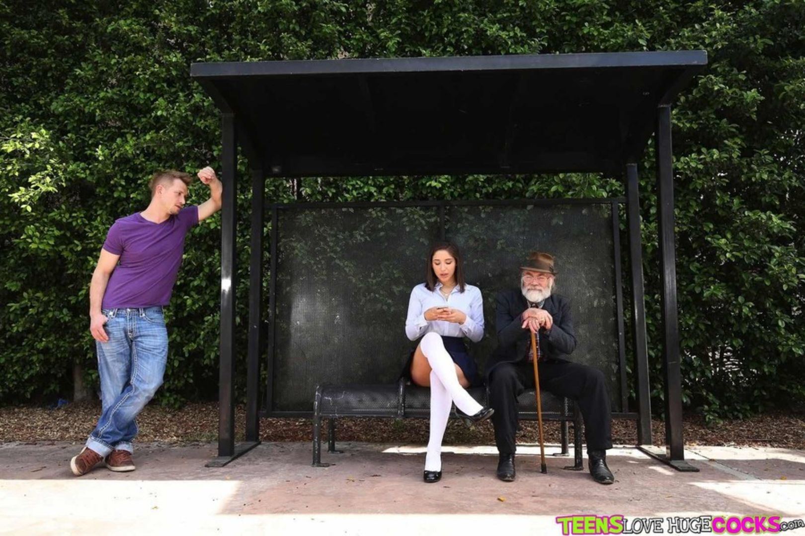 Bus Bench Creepin