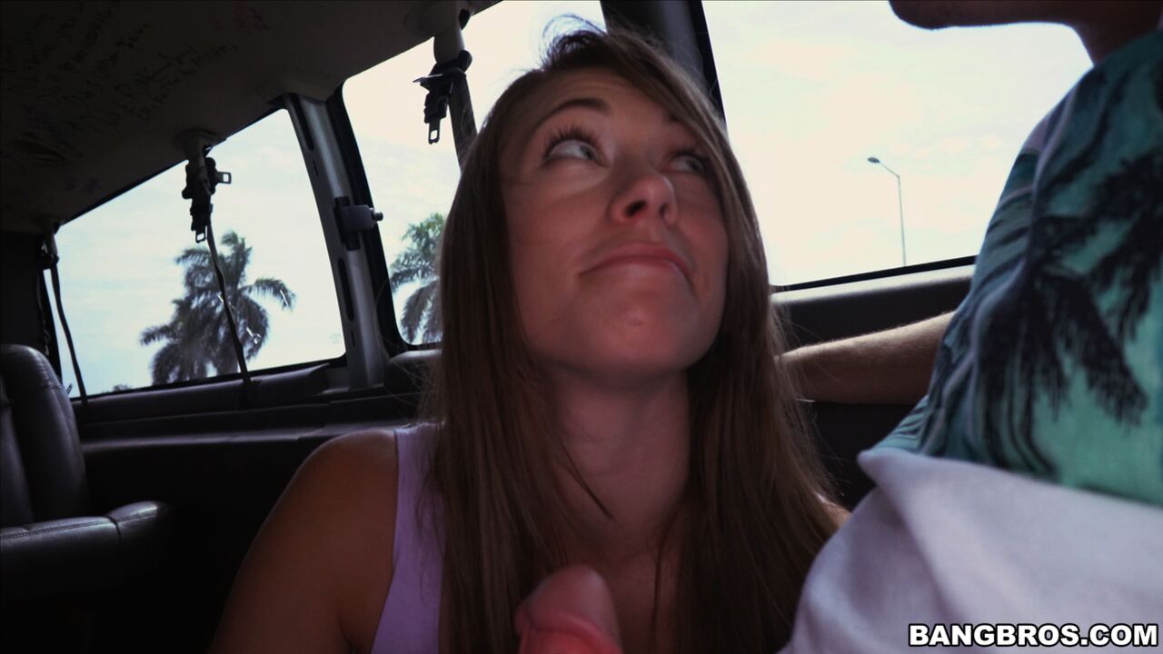 Kirsten goes Wild on a Spring Break Bus Ride
