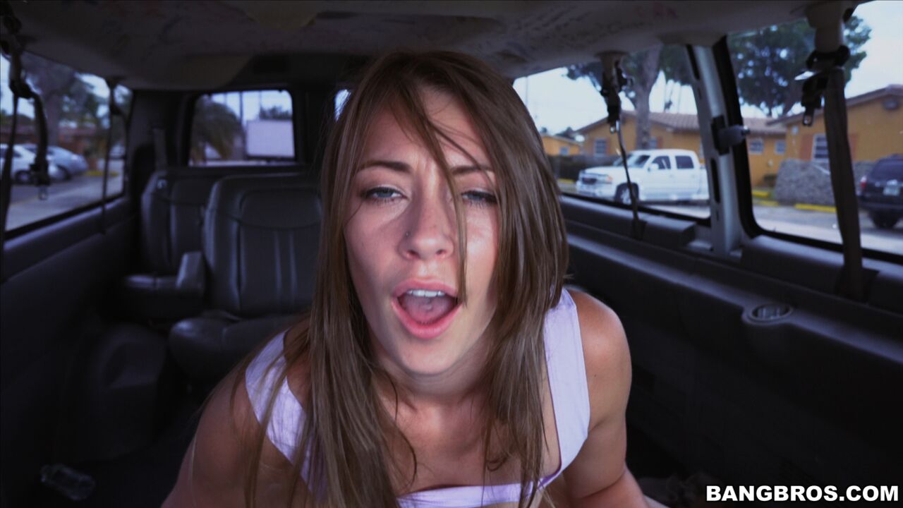 Kirsten goes Wild on a Spring Break Bus Ride