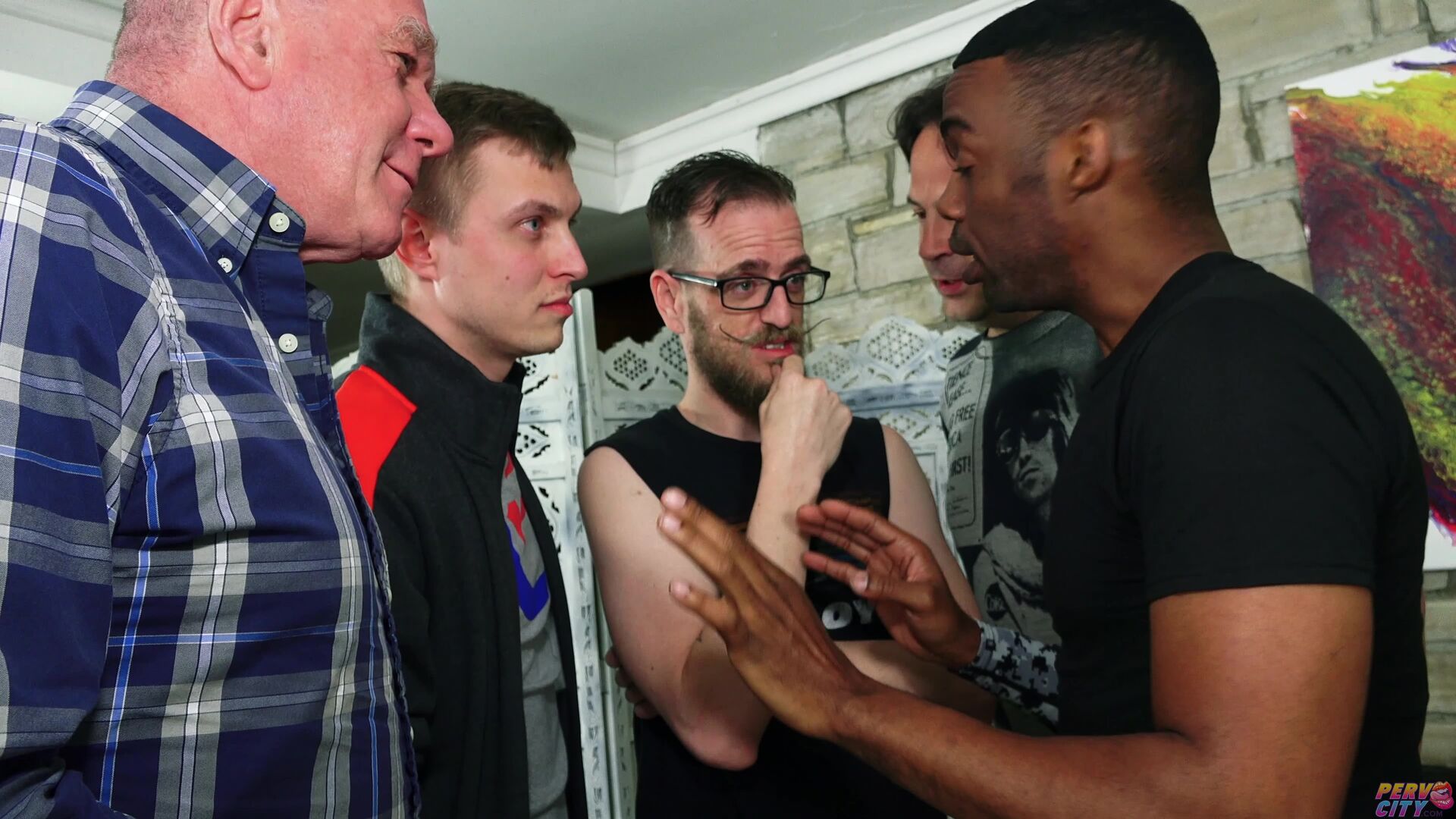 Using All Of Her Holes DP Gangbang