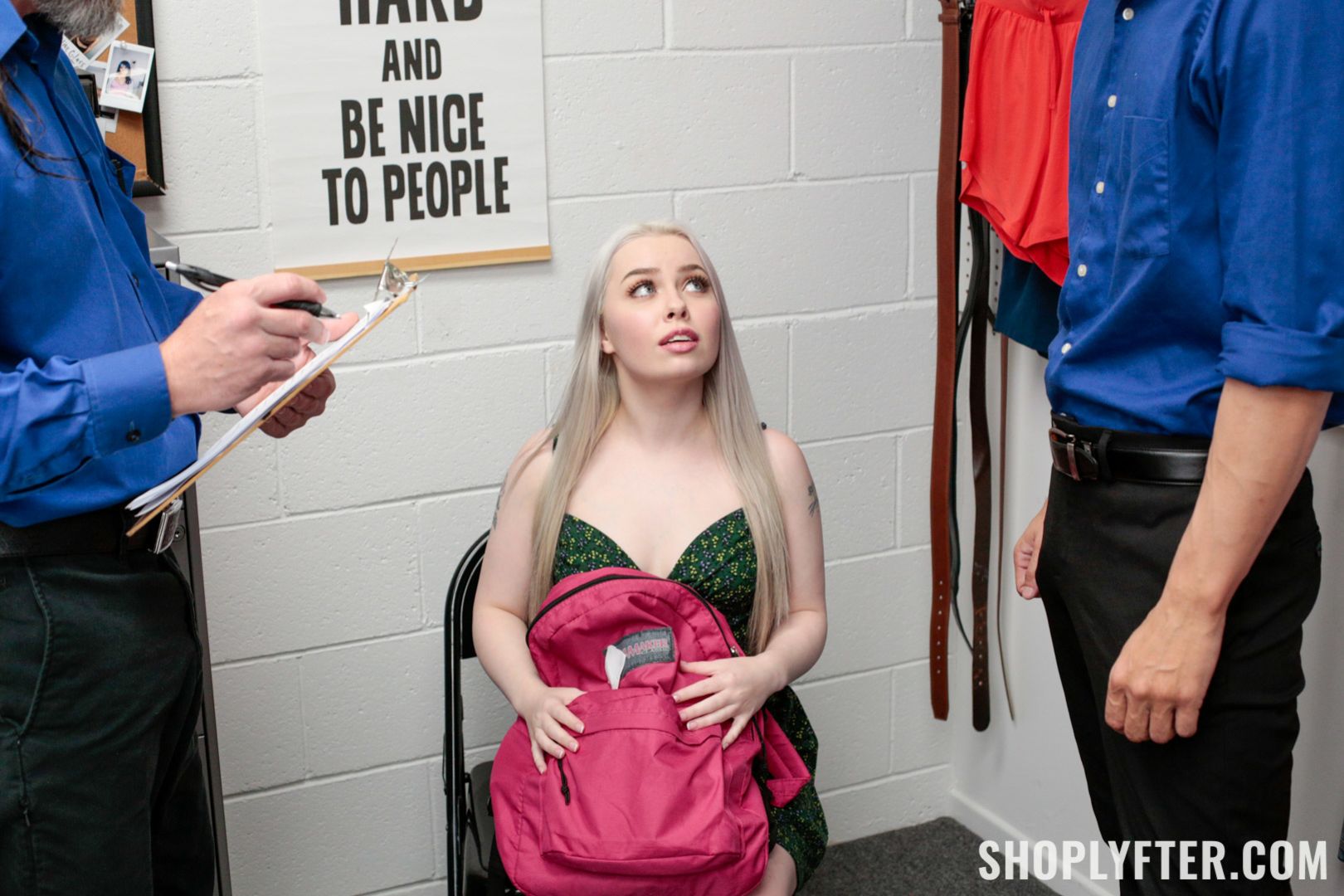 Case No. 7906145 - Blondie Gets Caught and Searched