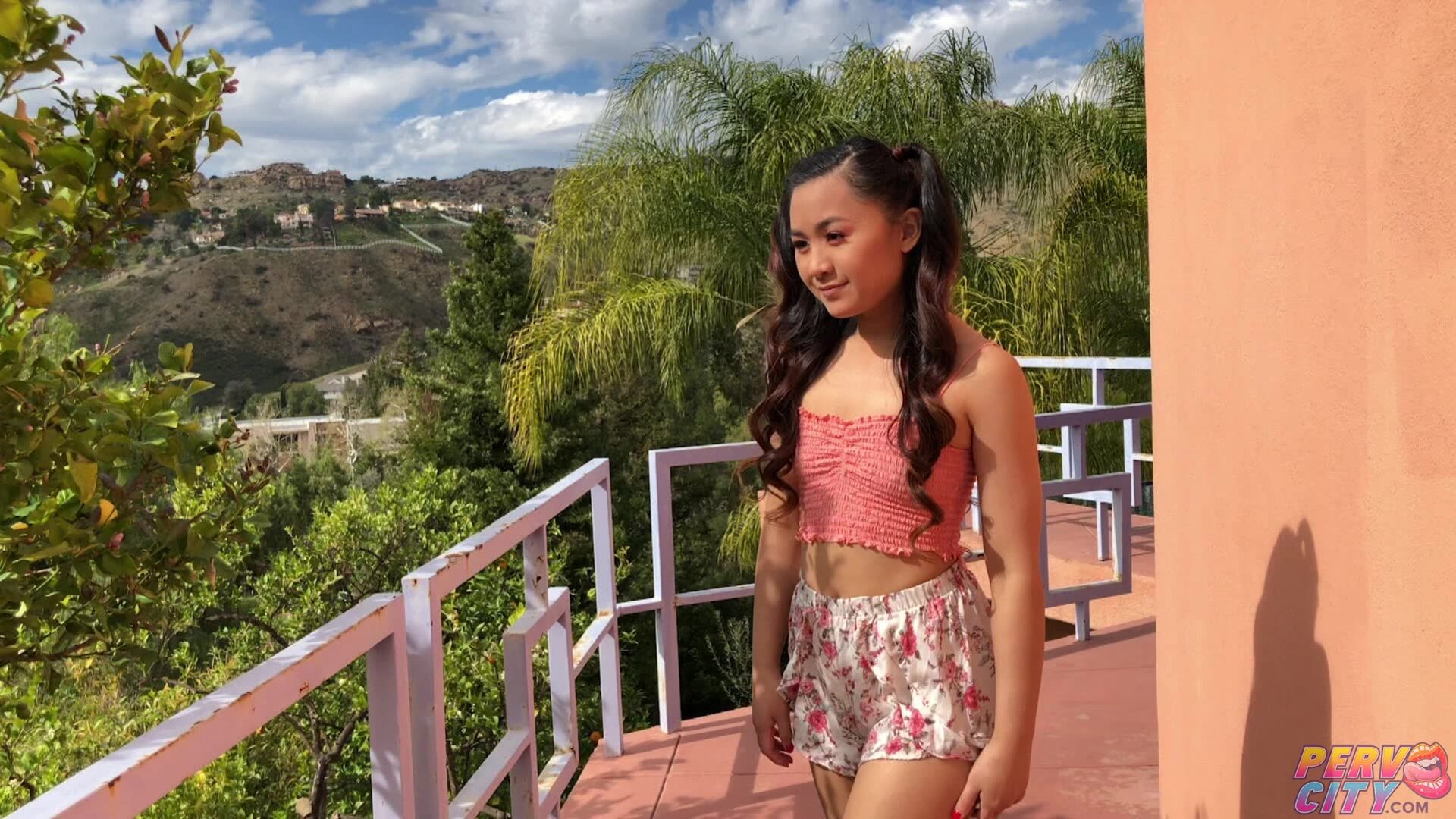BTS Cute Asian Teen Elle Voneva