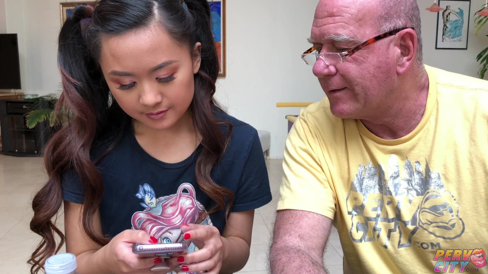 BTS Cute Asian Teen Elle Voneva