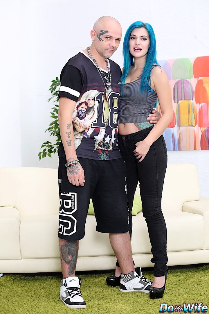 Watch Your Goth Wife Fuck, Cuck!