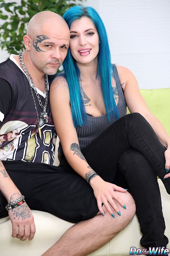 Watch Your Goth Wife Fuck, Cuck!