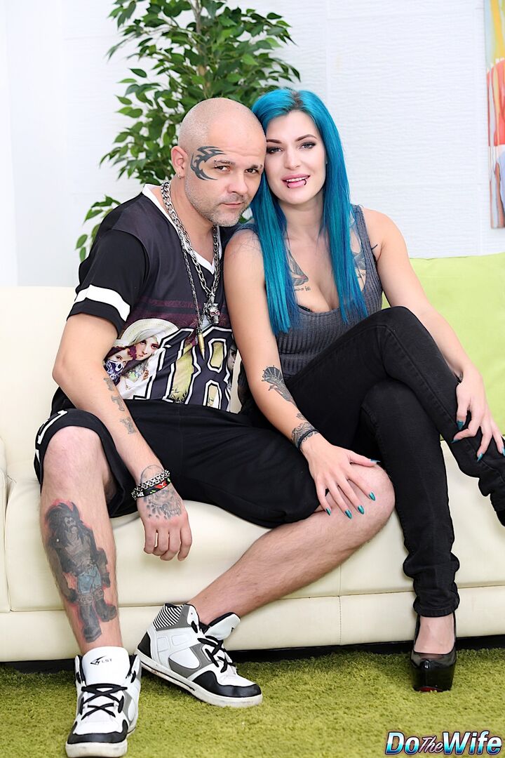 Watch Your Goth Wife Fuck, Cuck!