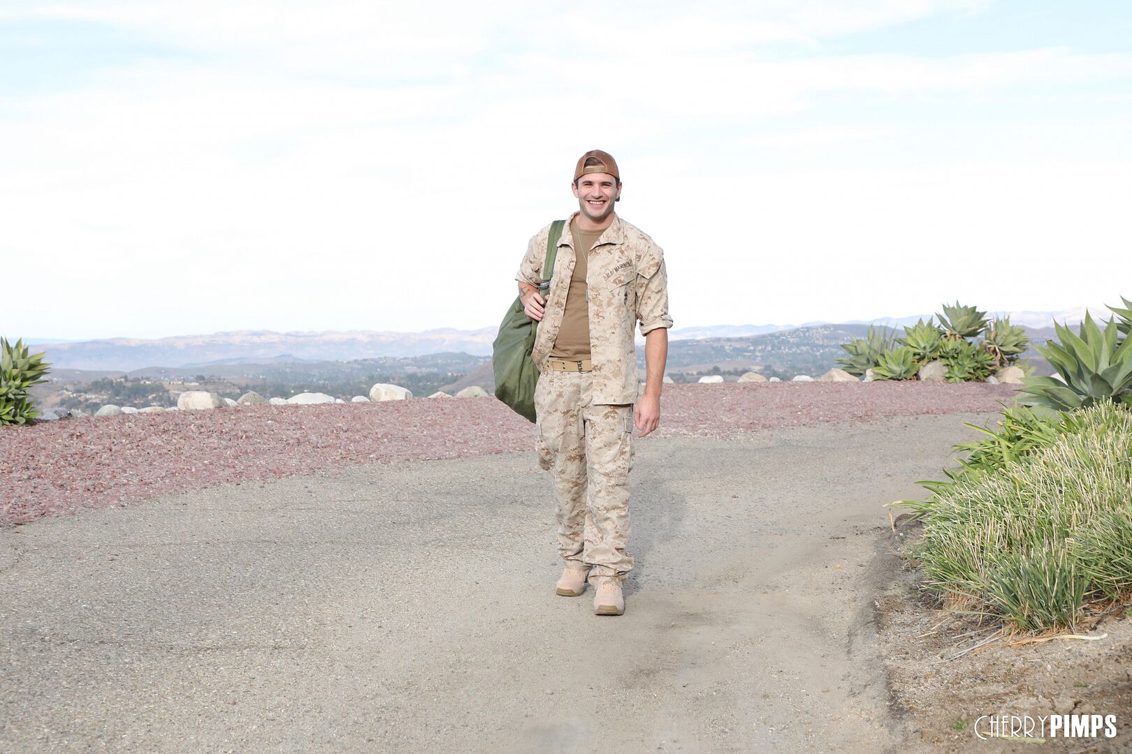 Step Mom Gives Her Military Step Son Much Needed Relief