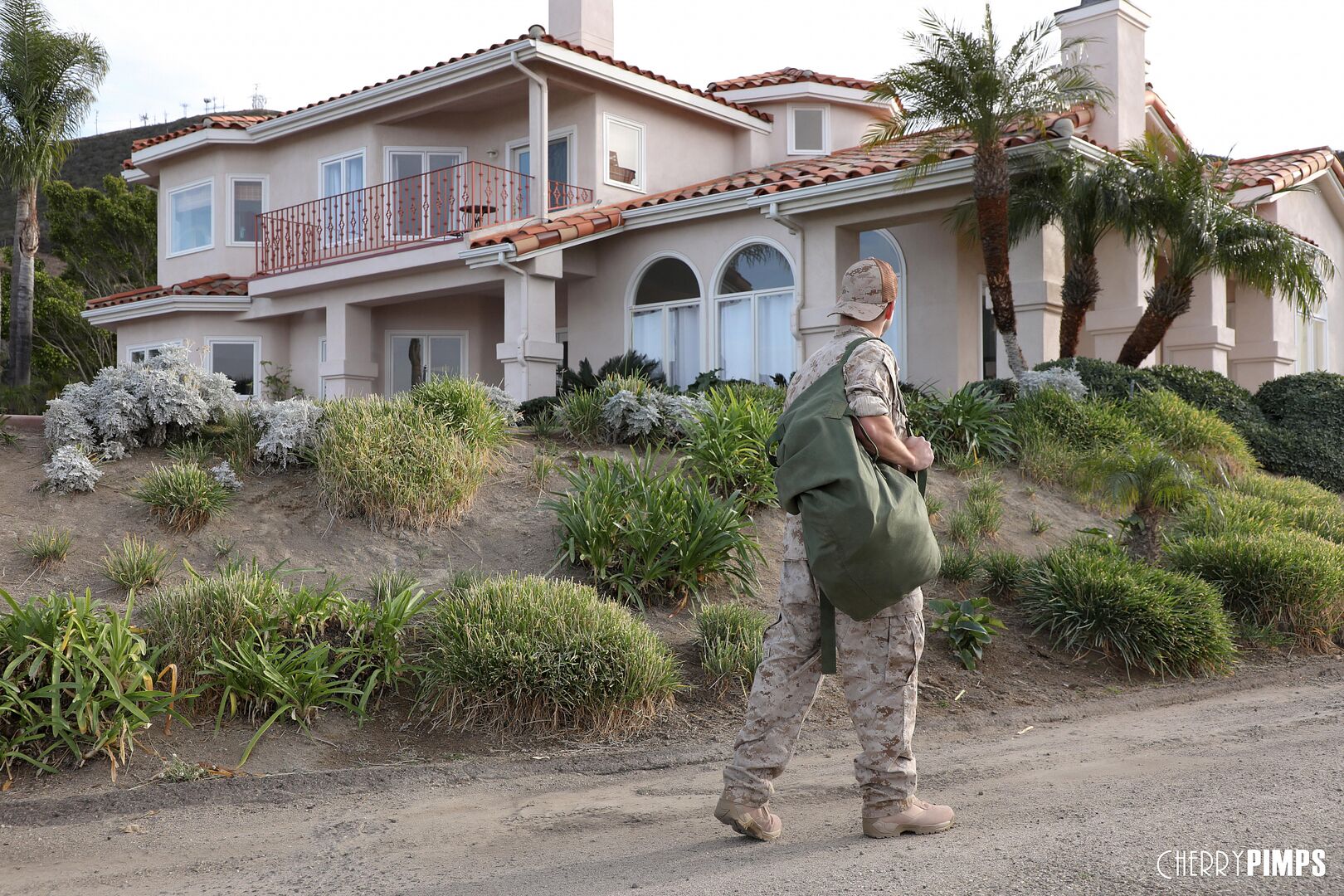 Step Mom Gives Her Military Step Son Much Needed Relief