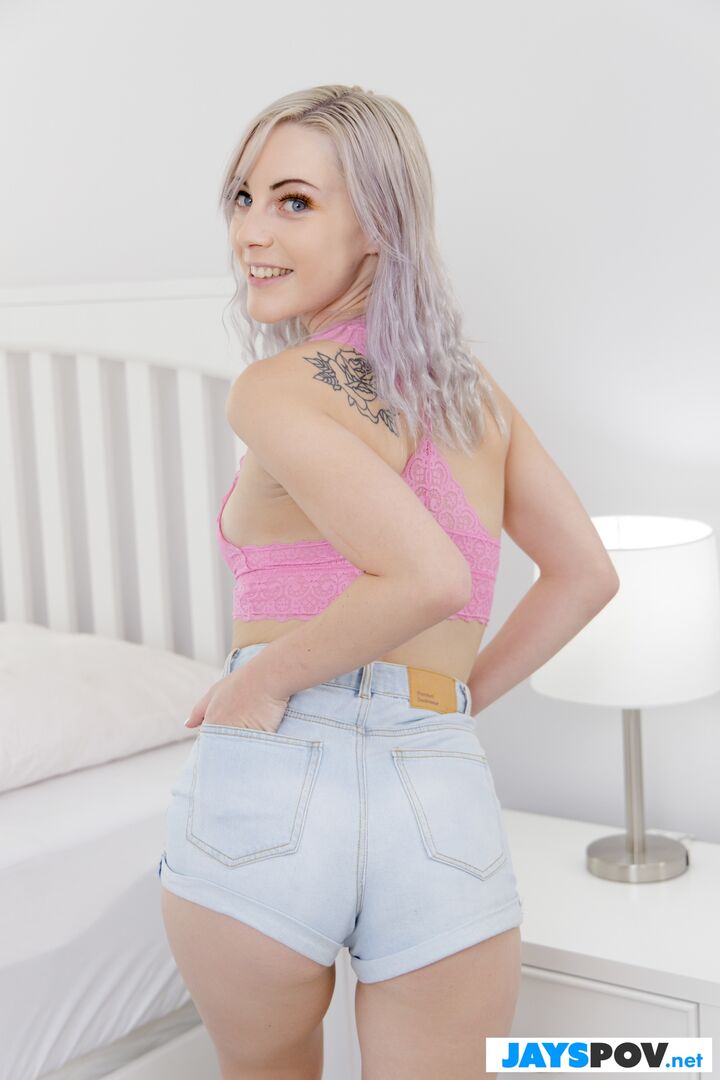 Jamie Jett Smoking Hot Rocker Chic POV