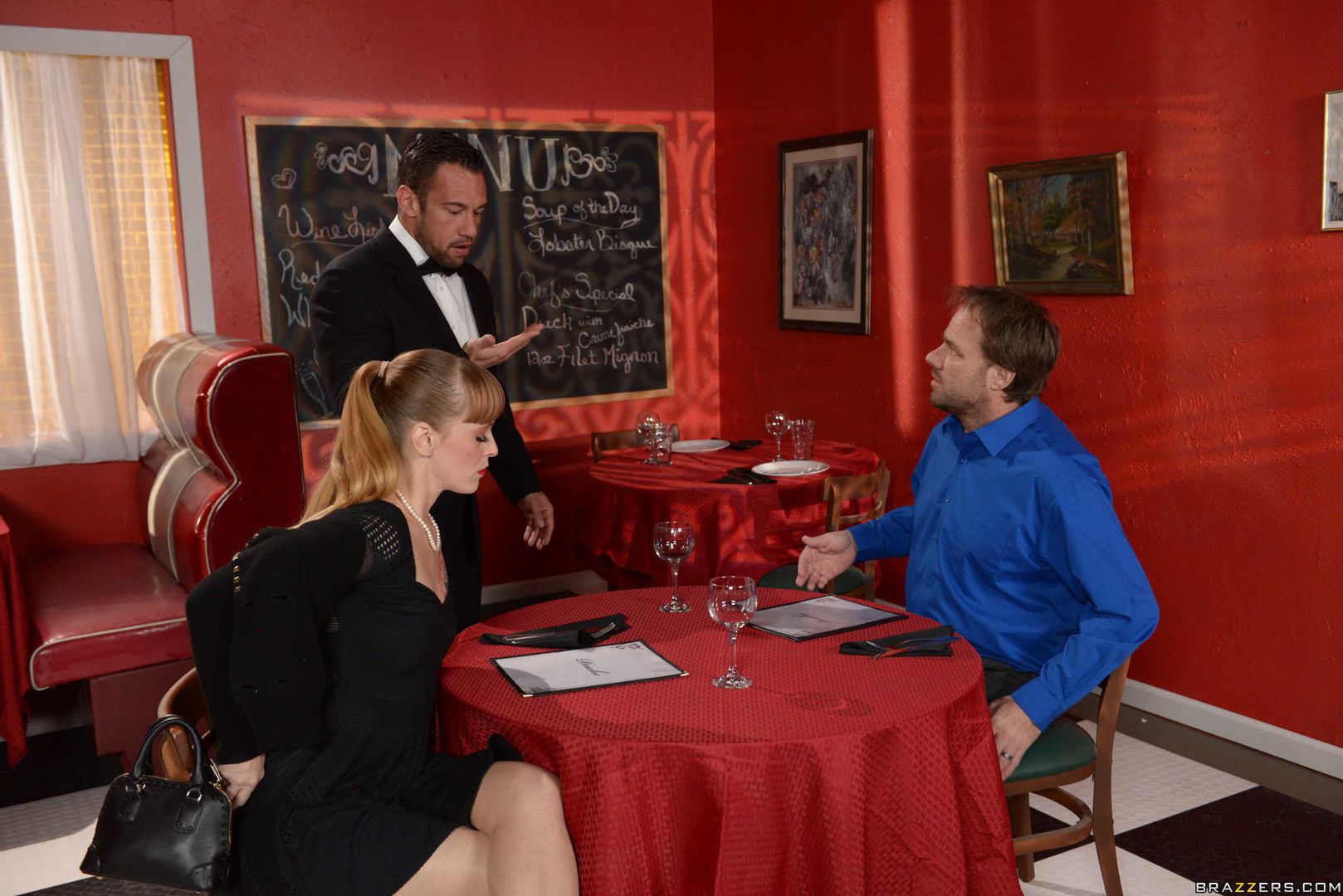 A Tip For The Waitress