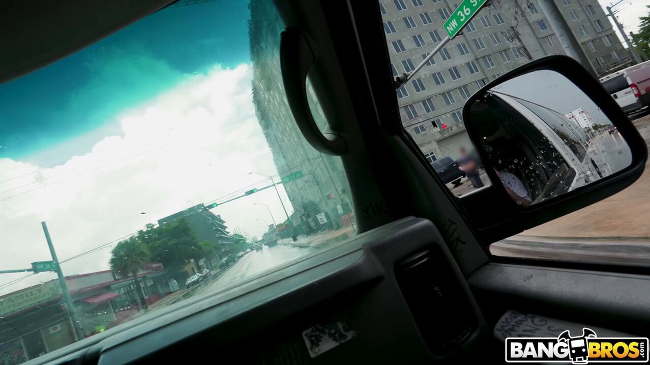 Wild Girl Twerks For a Ride