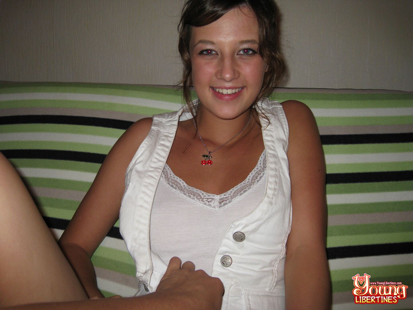 Tall chick hungry for cock too