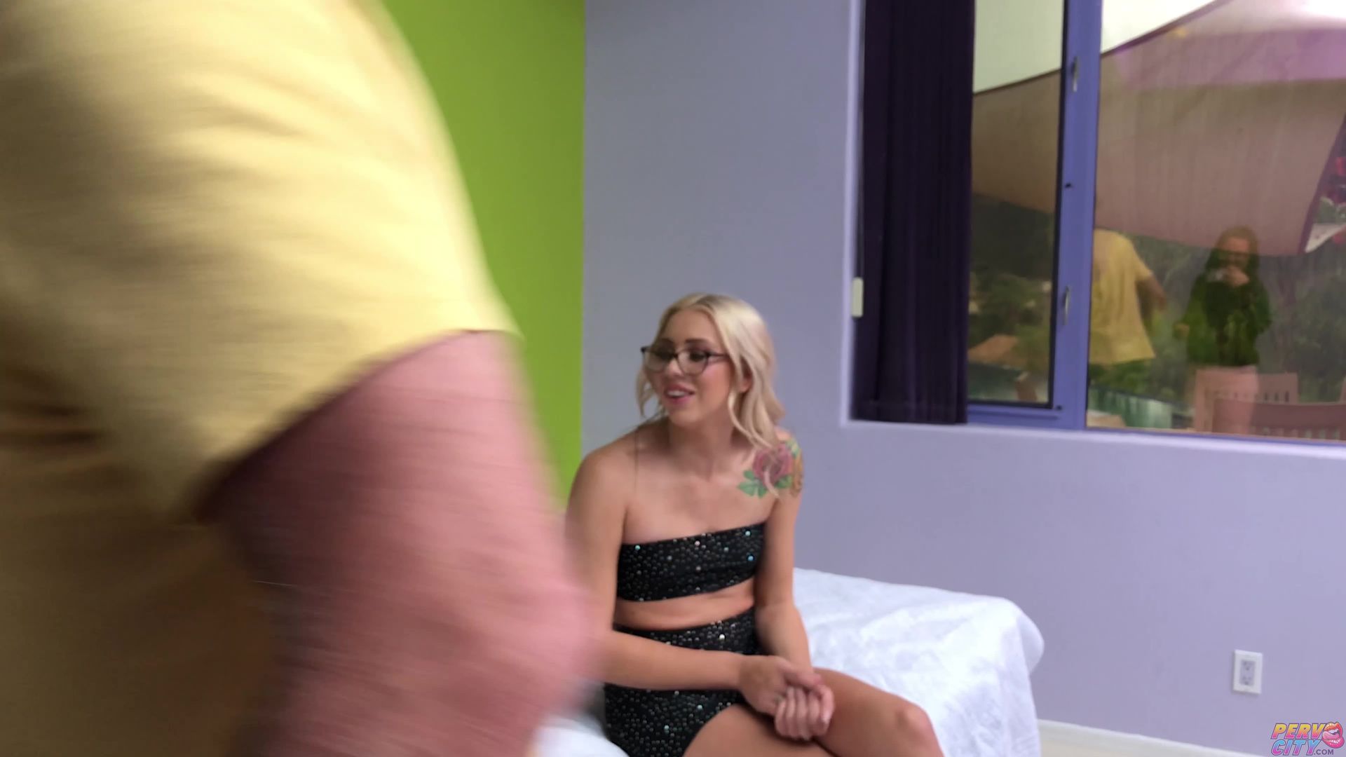 BTS Asslicking Teen Chanel Grey
