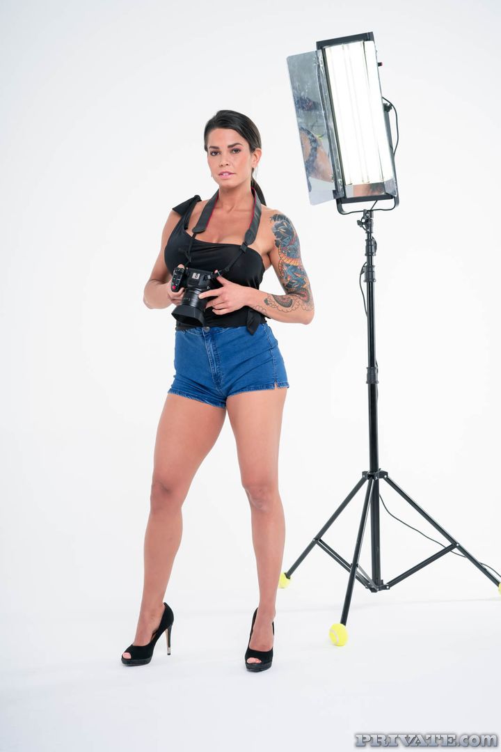 Chloe Lamour and Eveline Dellai, Photographer and Model Share a Stud
