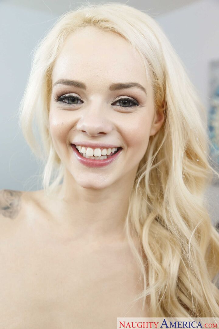 Elsa Jean fucking in the classroom with her natural tits