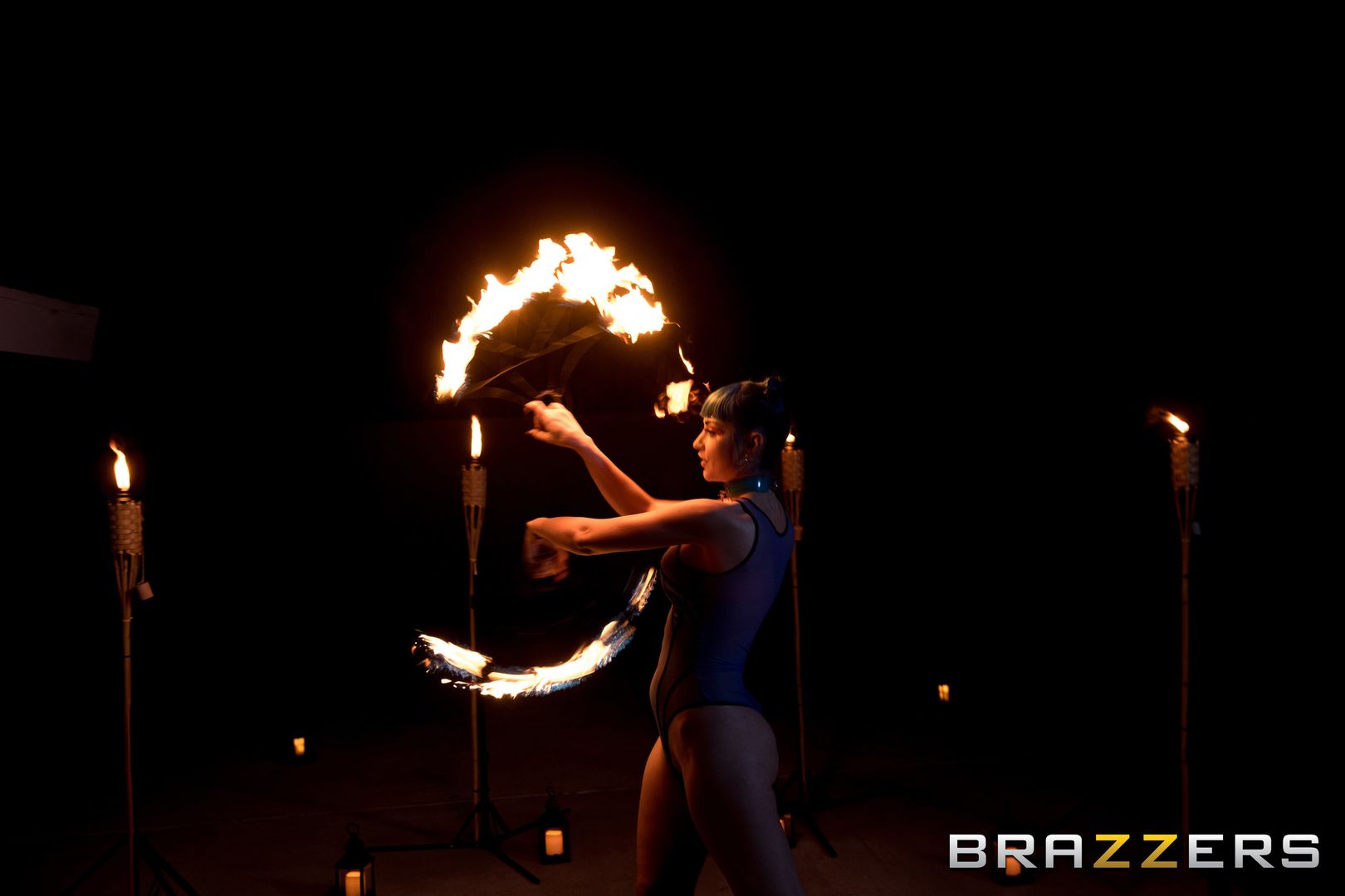 Blu Flames Burn Hotter