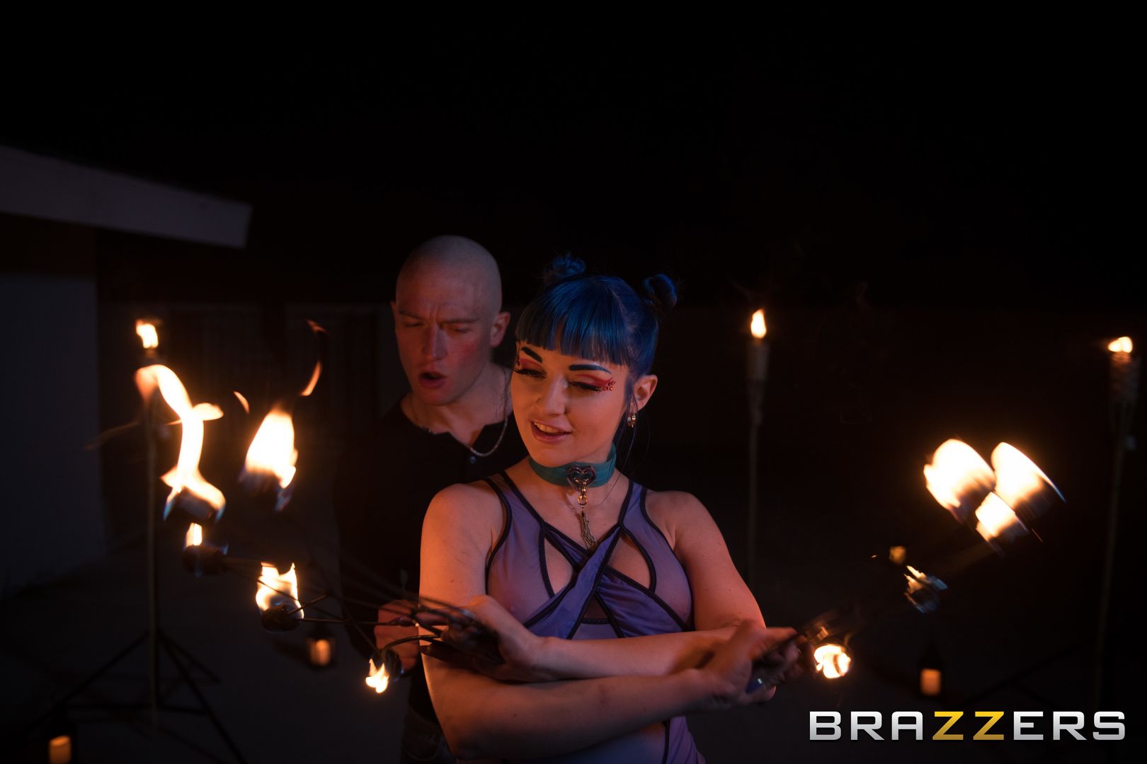 Blu Flames Burn Hotter