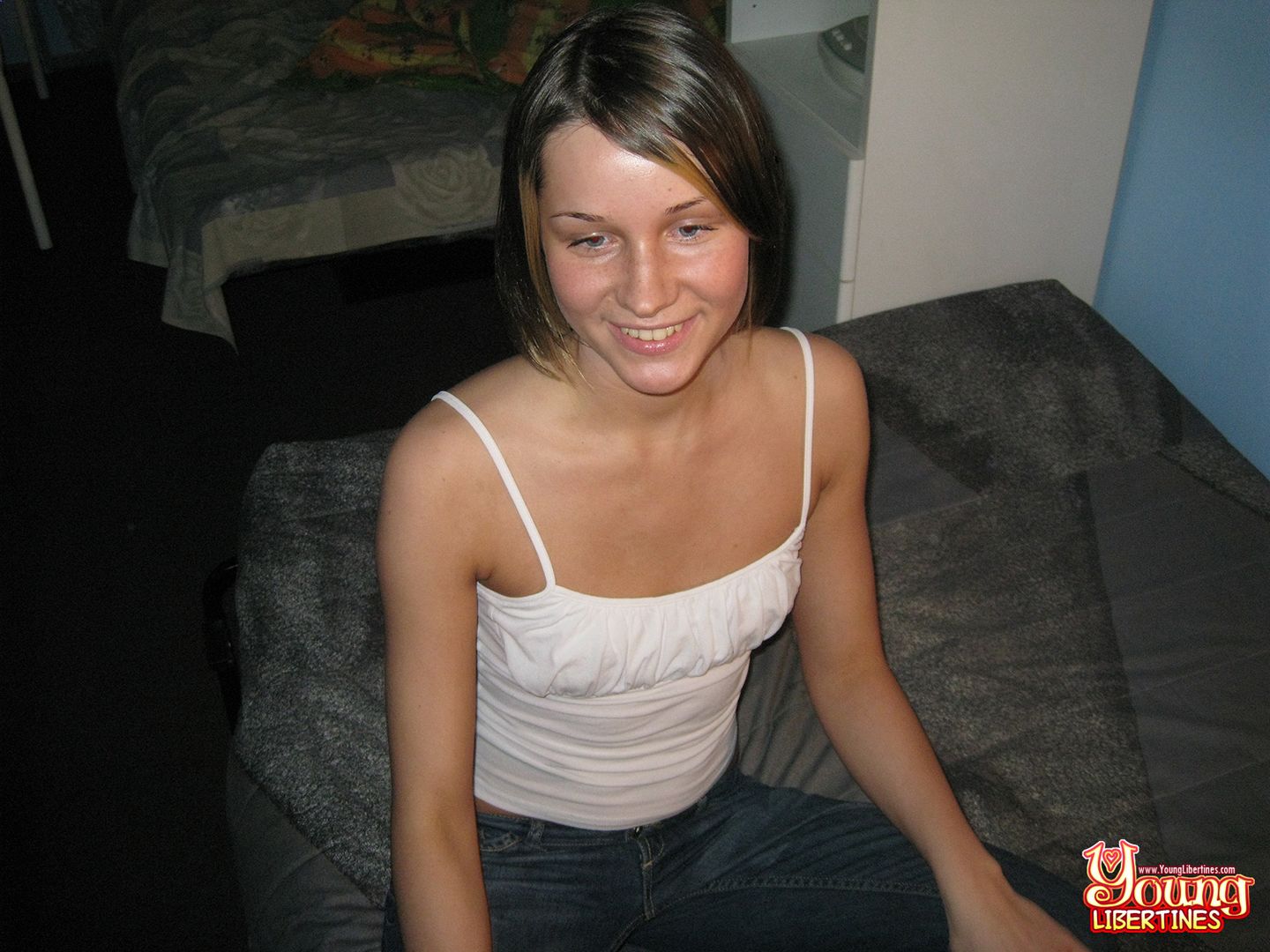 TEENY DARES TAKING COCK
