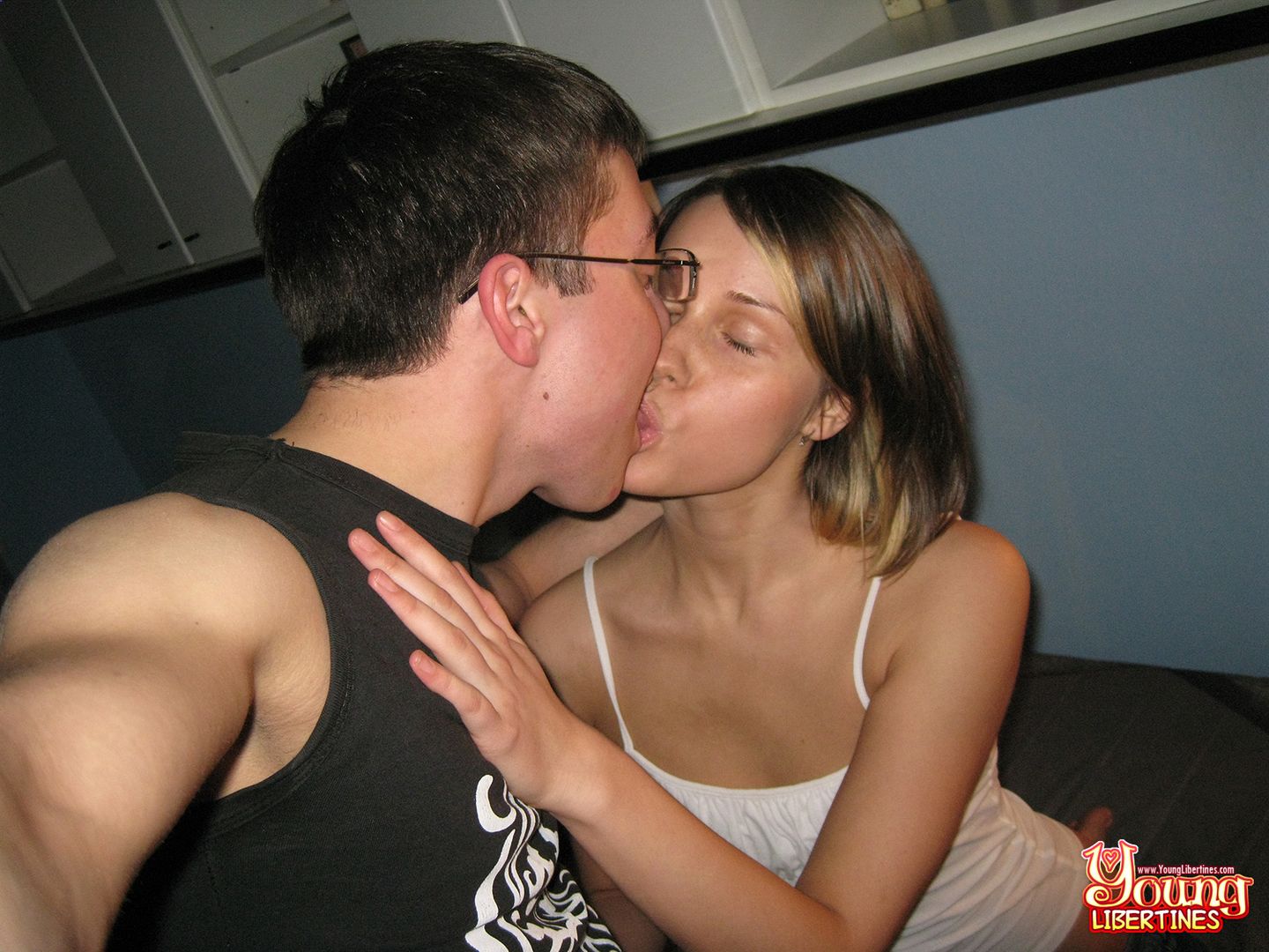 TEENY DARES TAKING COCK