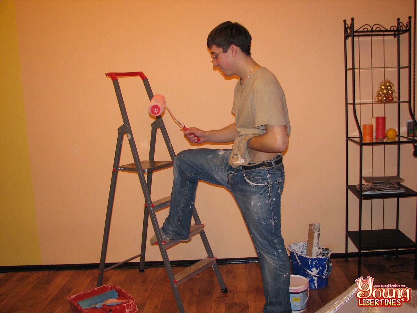 DOUBLE-FUCKED BY THE PAINTERS