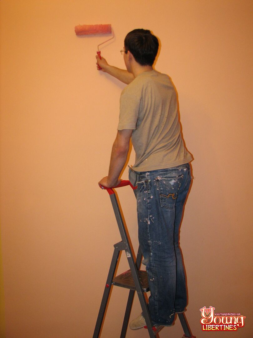 DOUBLE-FUCKED BY THE PAINTERS