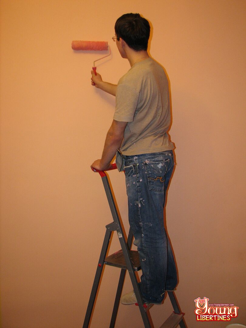 DOUBLE-FUCKED BY THE PAINTERS