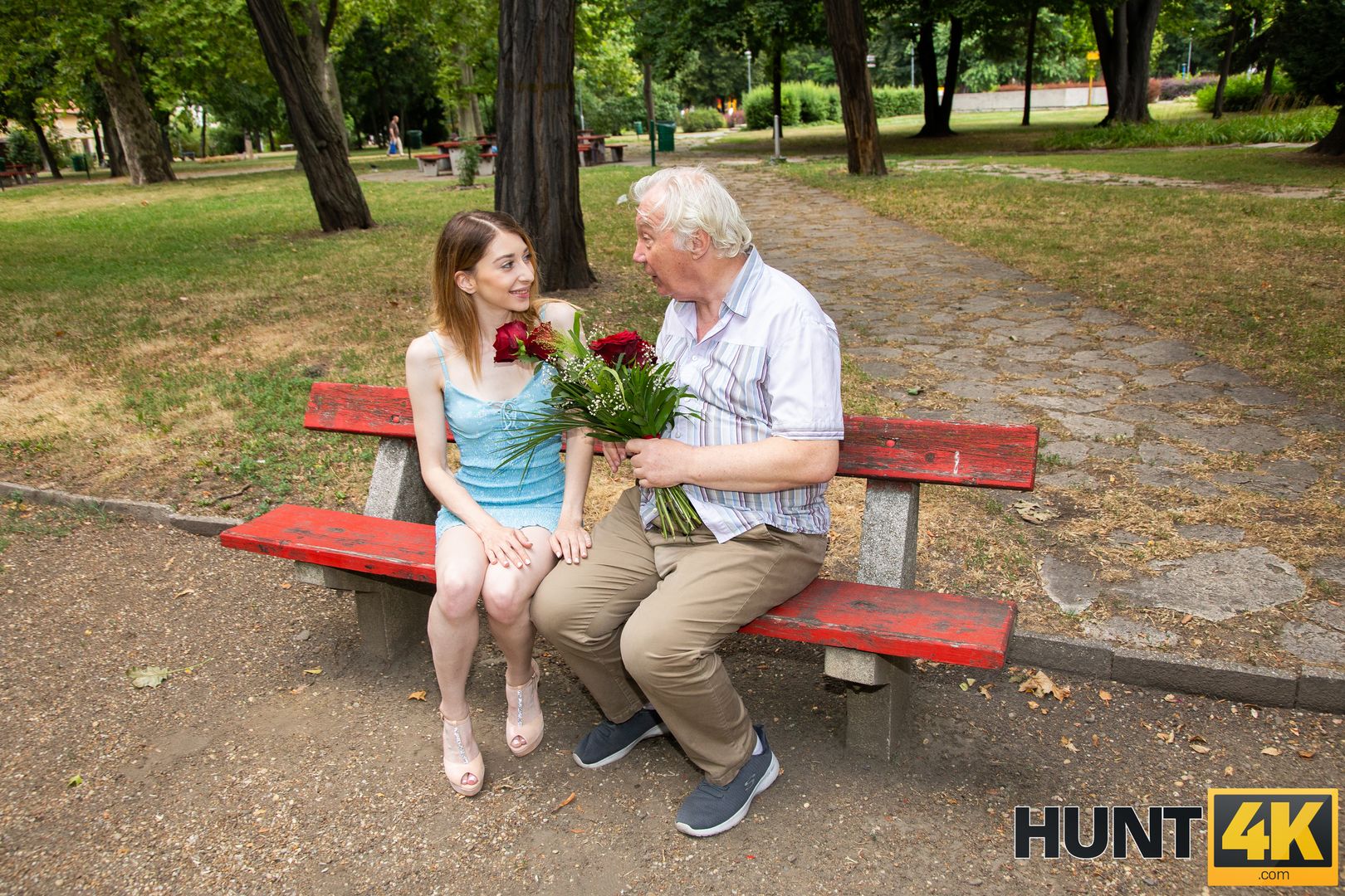 The sweetest pleasure for the young lady