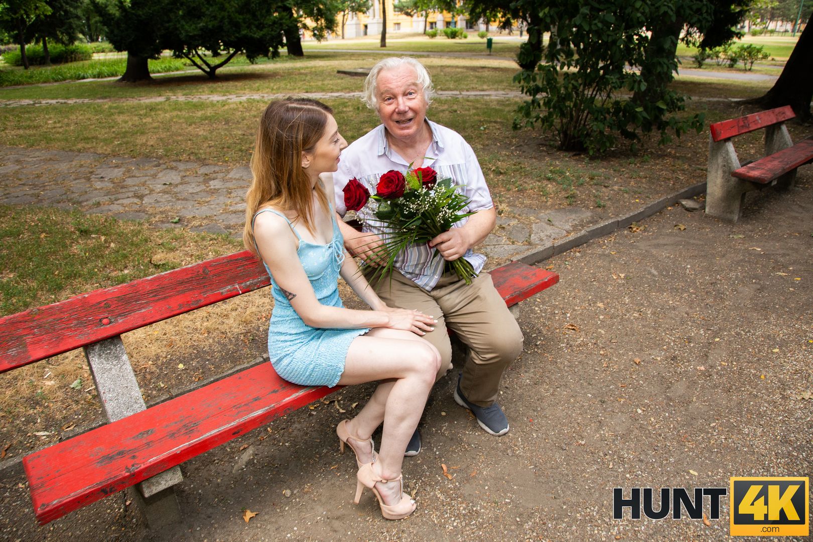 The sweetest pleasure for the young lady