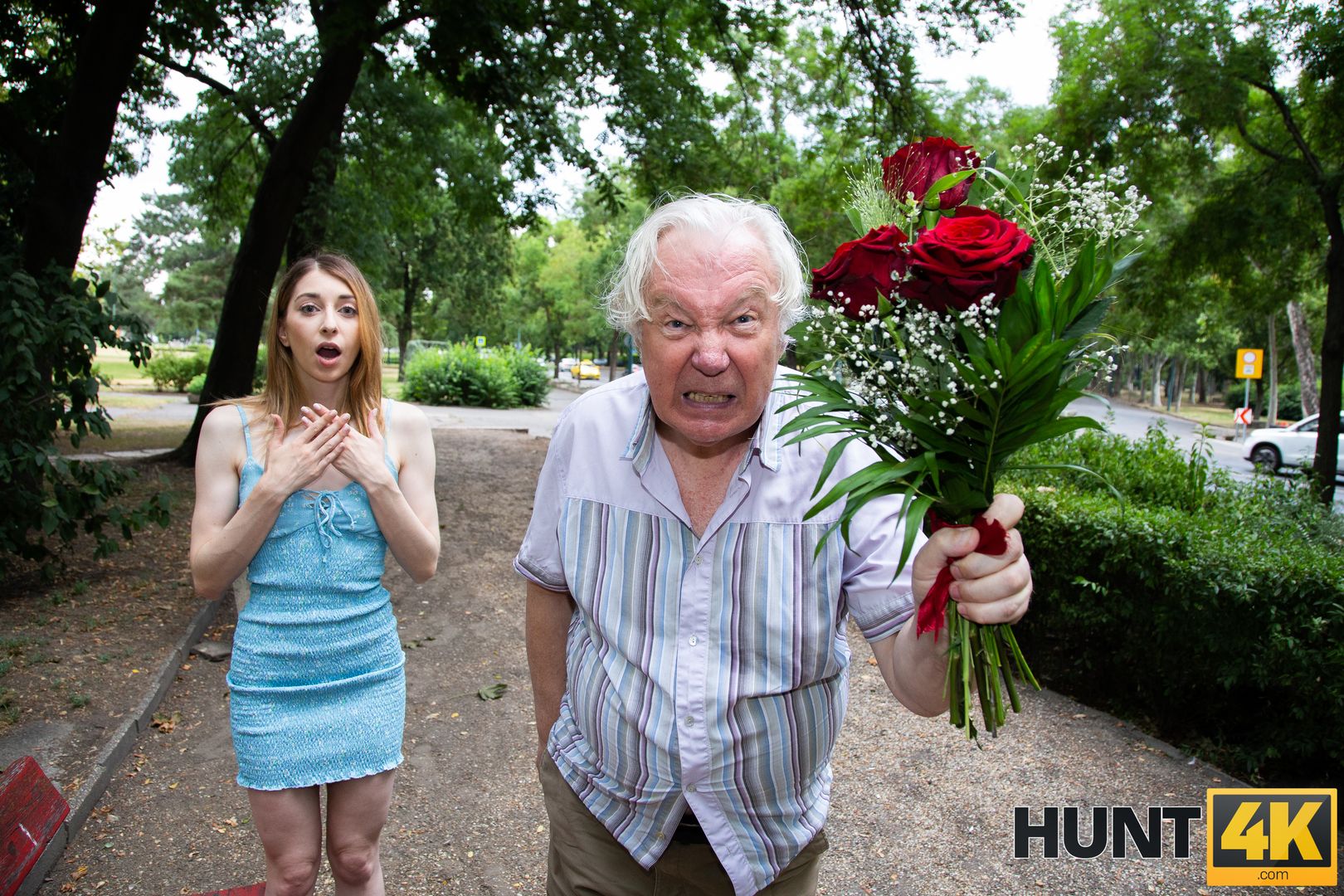 The sweetest pleasure for the young lady