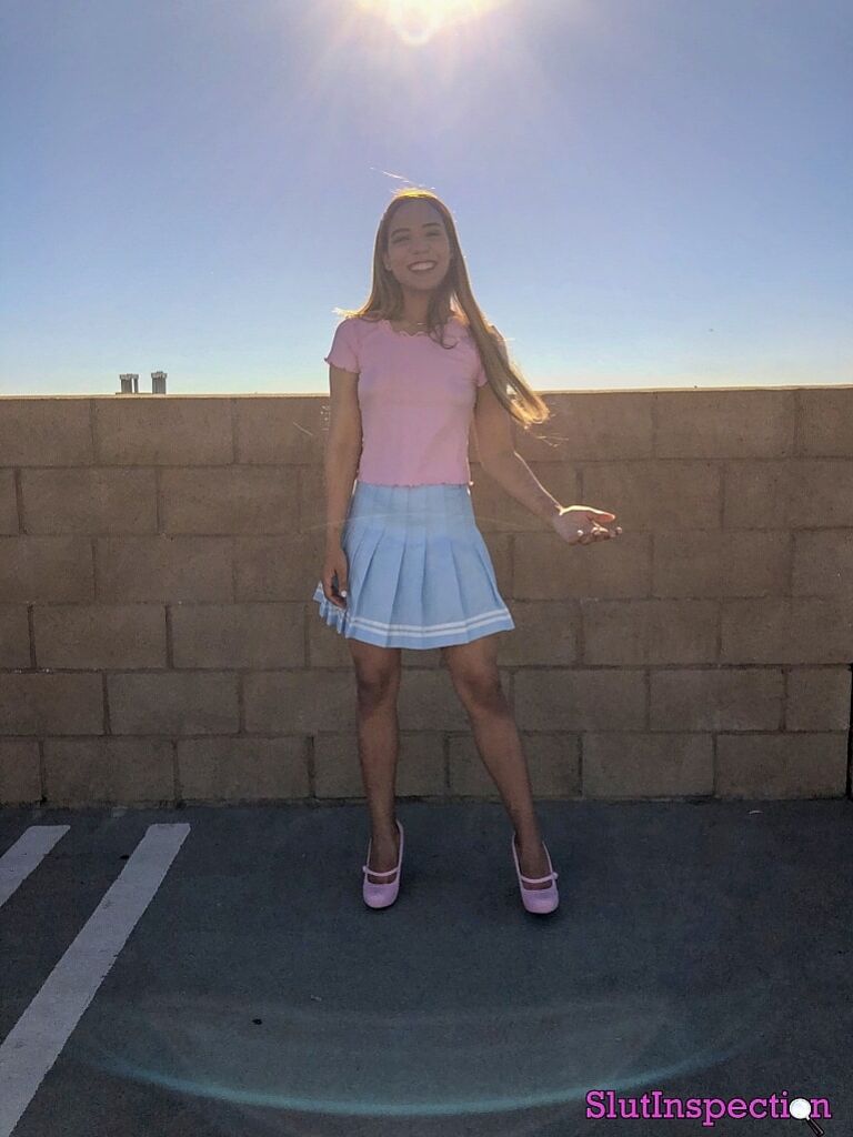 Alita Lee Latina Teen Slut Inspection