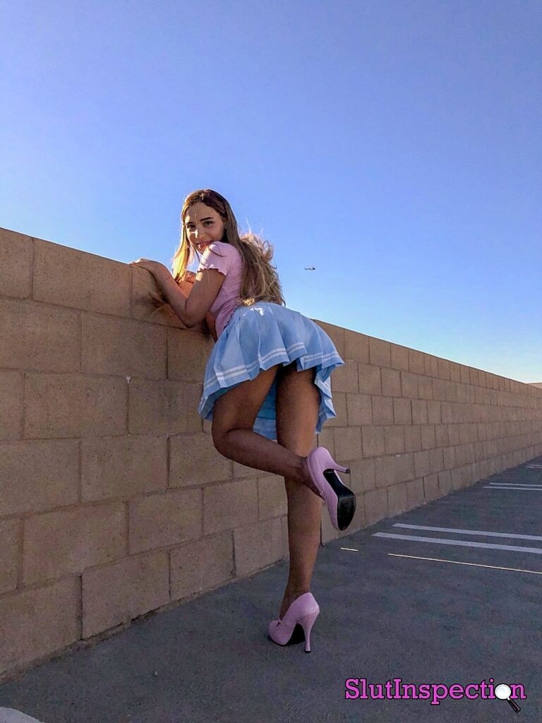 Alita Lee Latina Teen Slut Inspection