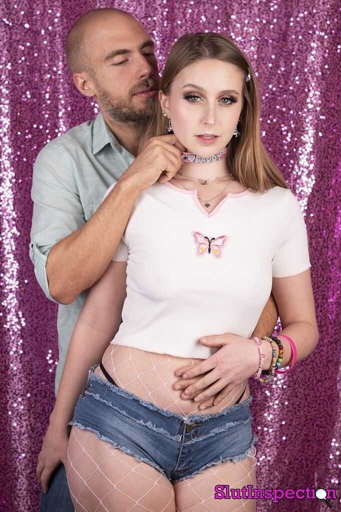 Slut Inspection: Natural Babe Laney Grey