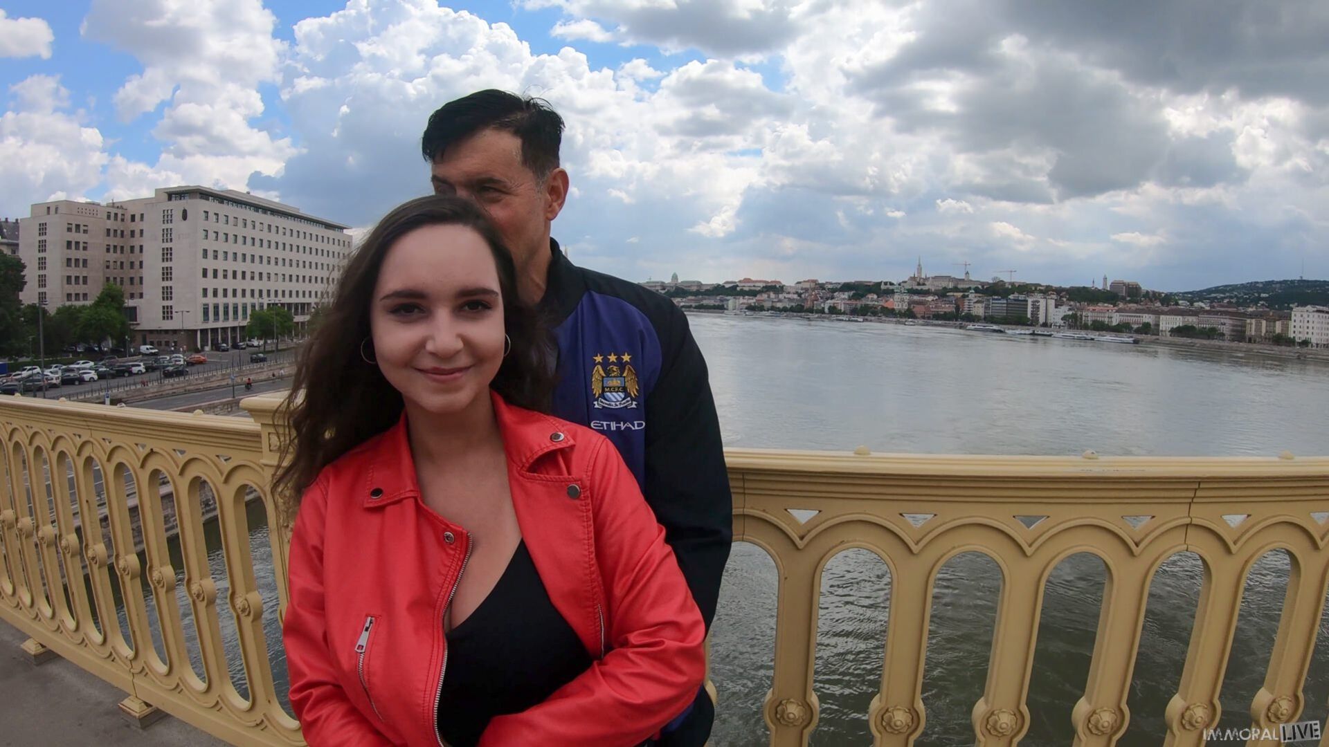 Thunderstorm Brings Out The Tiger in Mega Busty Teen