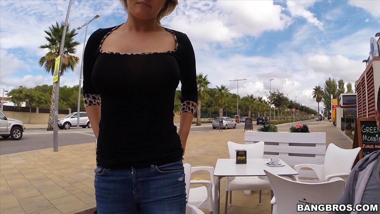 Russian Babe Takes A Public Anal Pounding