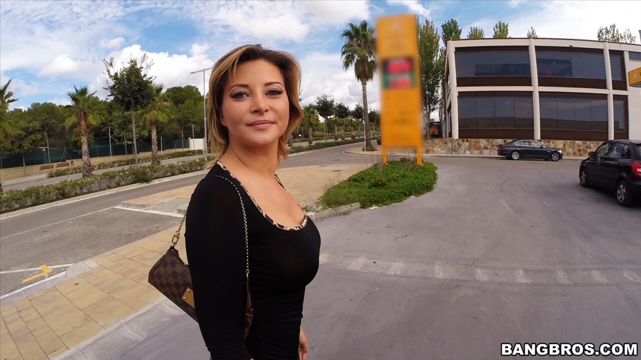Russian Babe Takes A Public Anal Pounding