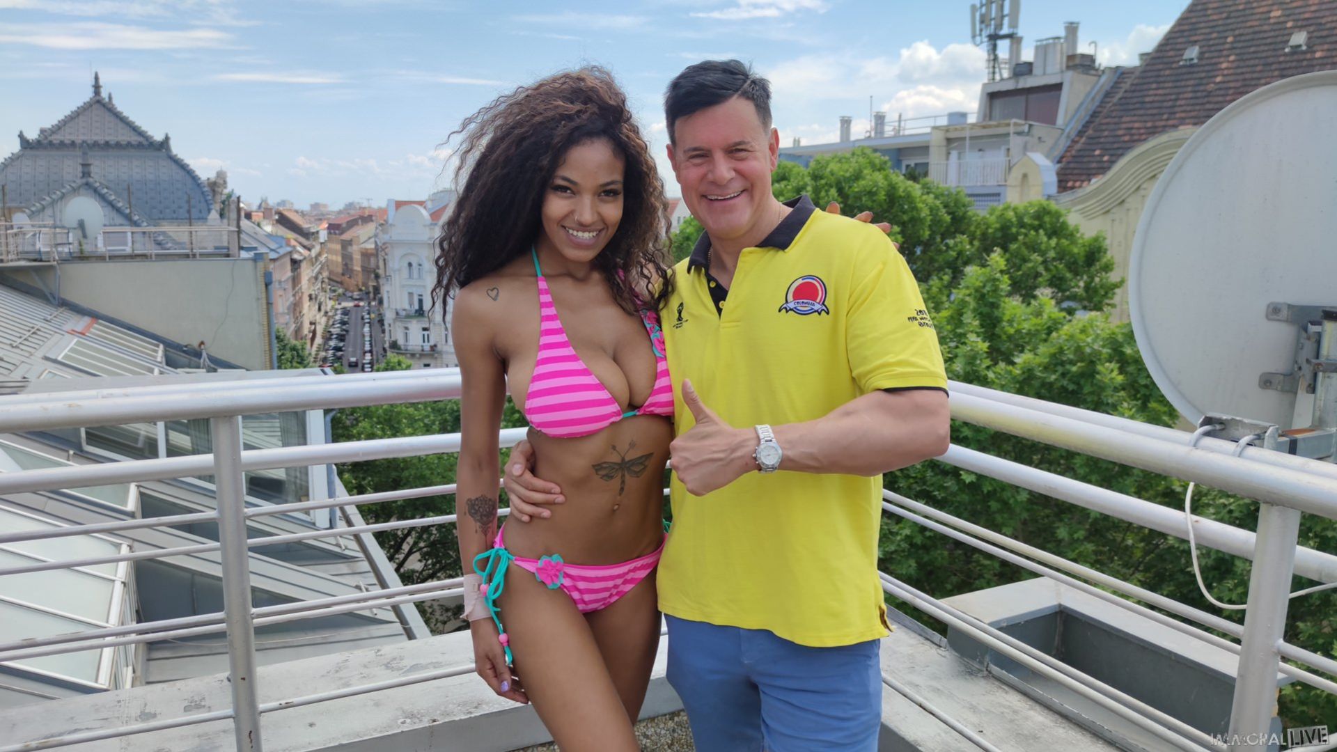 Tina Fire - Cousins Tag Team Busty Brazilian - Part 1