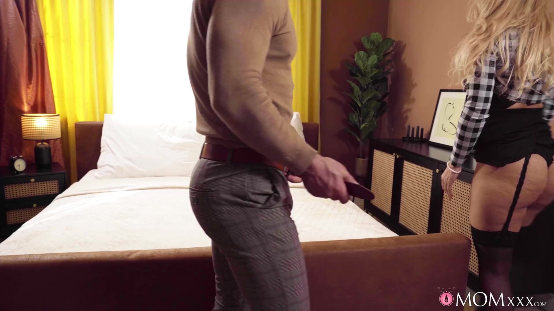 Blonde MILF loves big cock husband