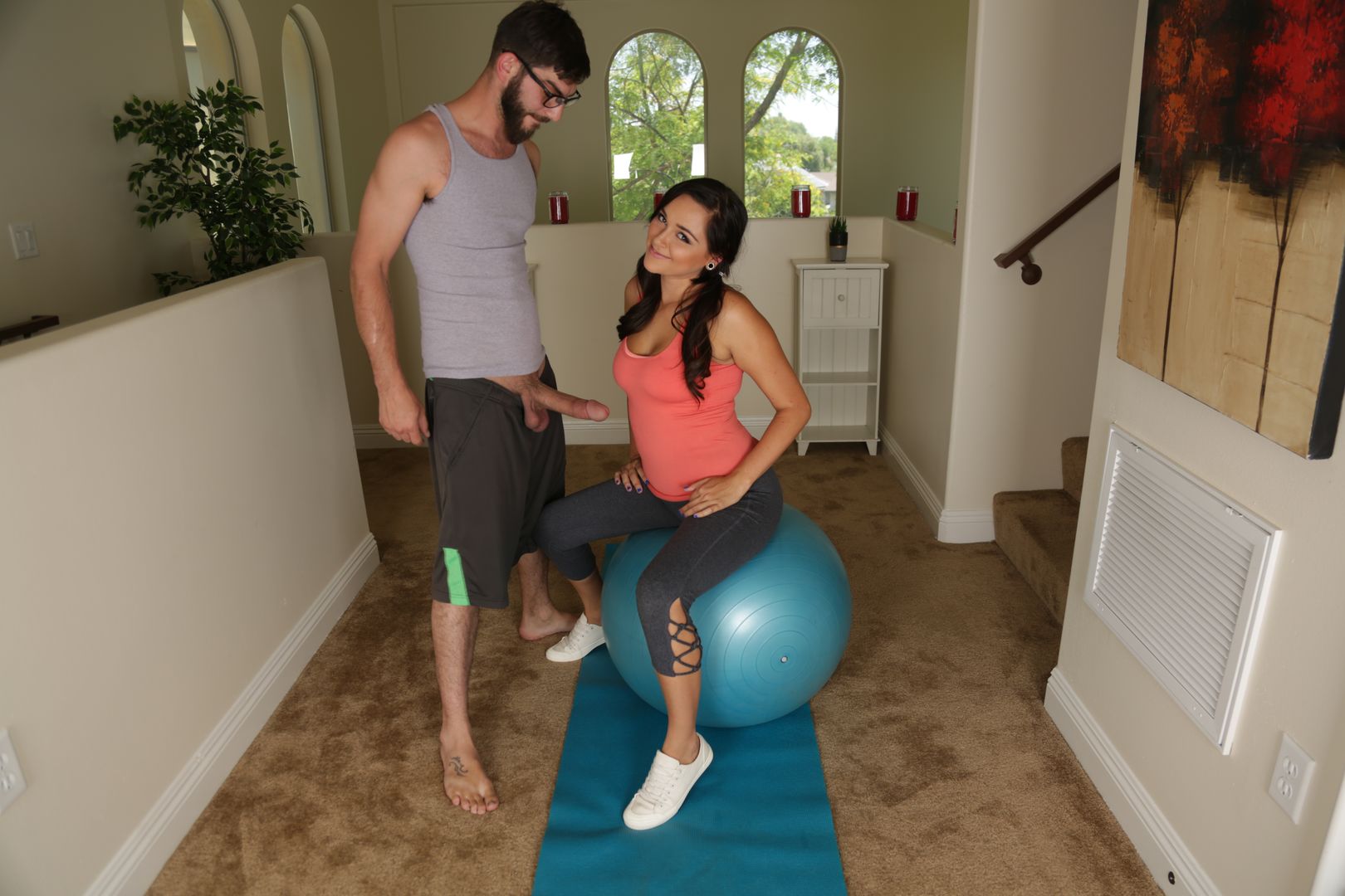 Working Out With The Foxx