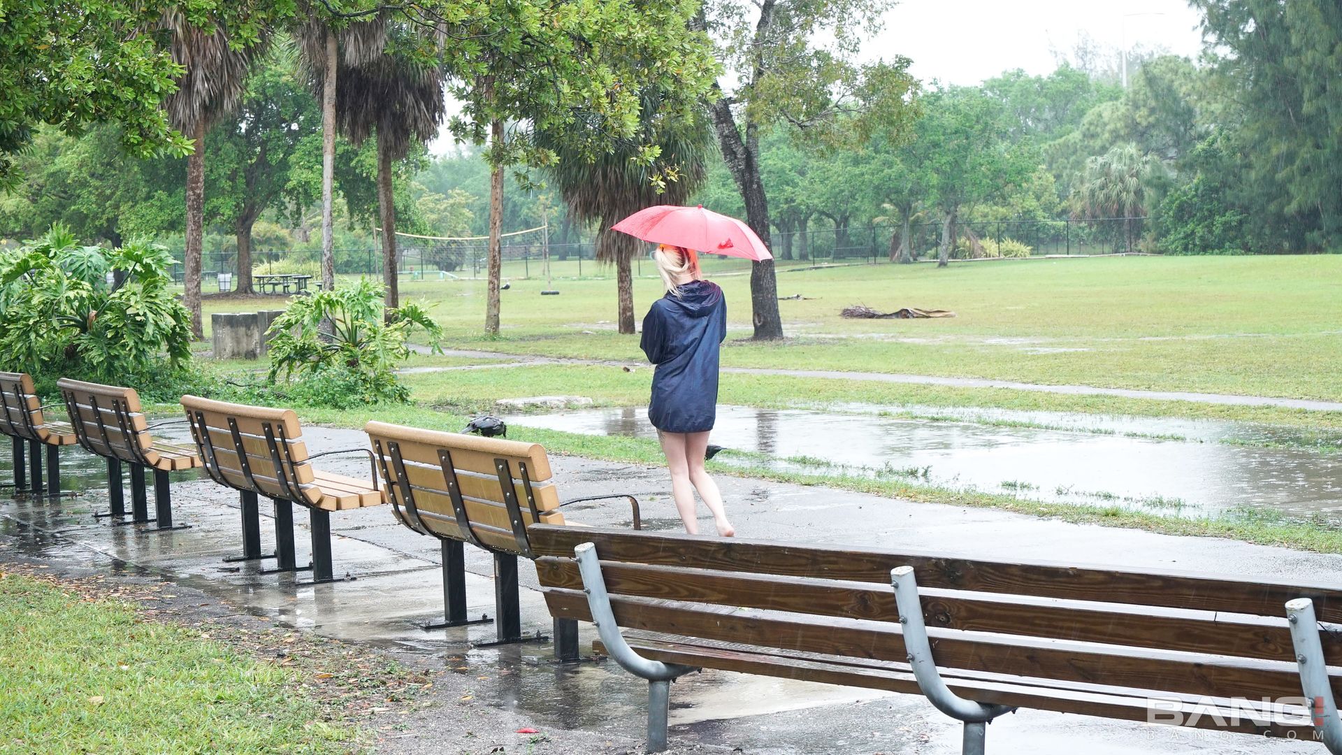 Chloe Temple Strips And Fucks In Public On A Rainy Day!