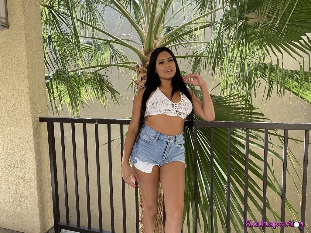 Cuban Slut Serena Santos Slut Inspection