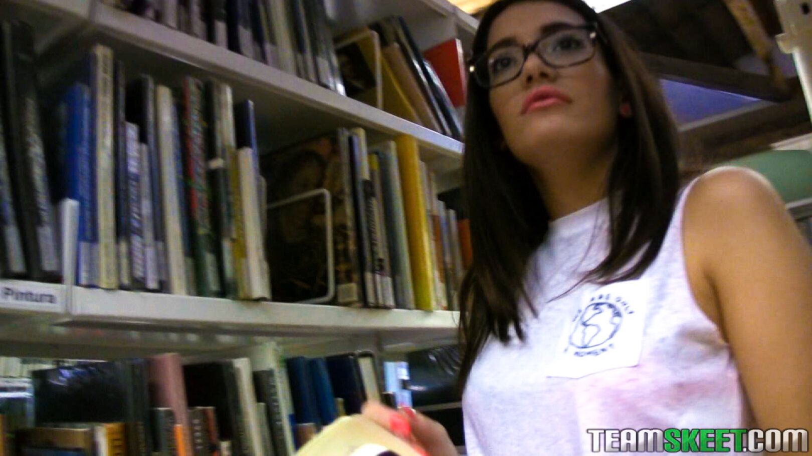 Lewd In The Library