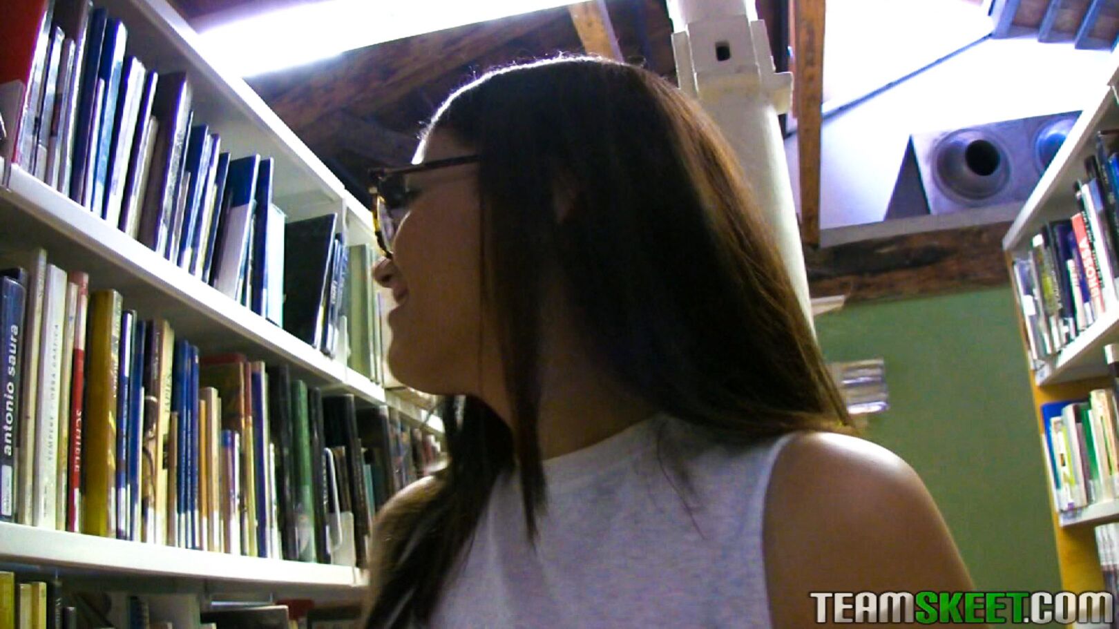Lewd In The Library